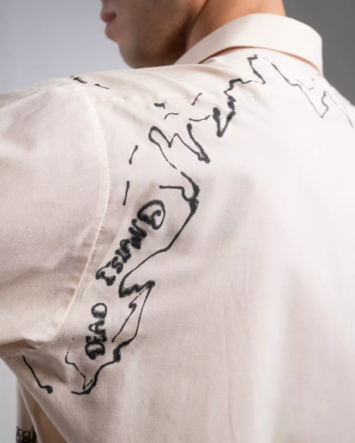 “ pirate’s diaries 2” hand-painted shirt  9