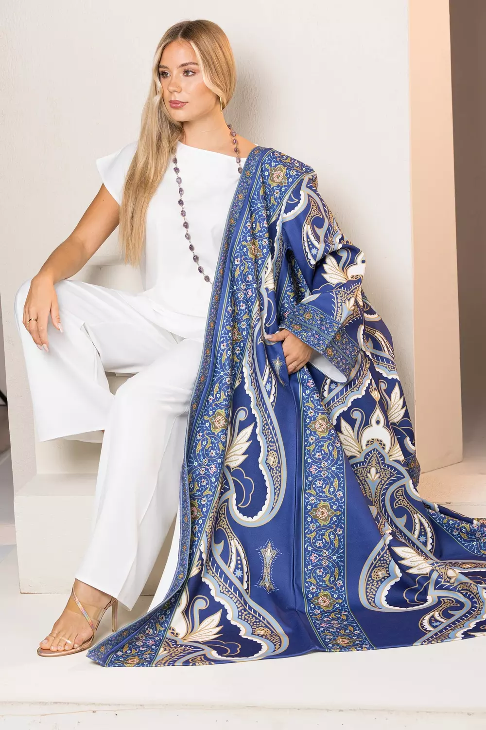 Magic blue kaftan 5