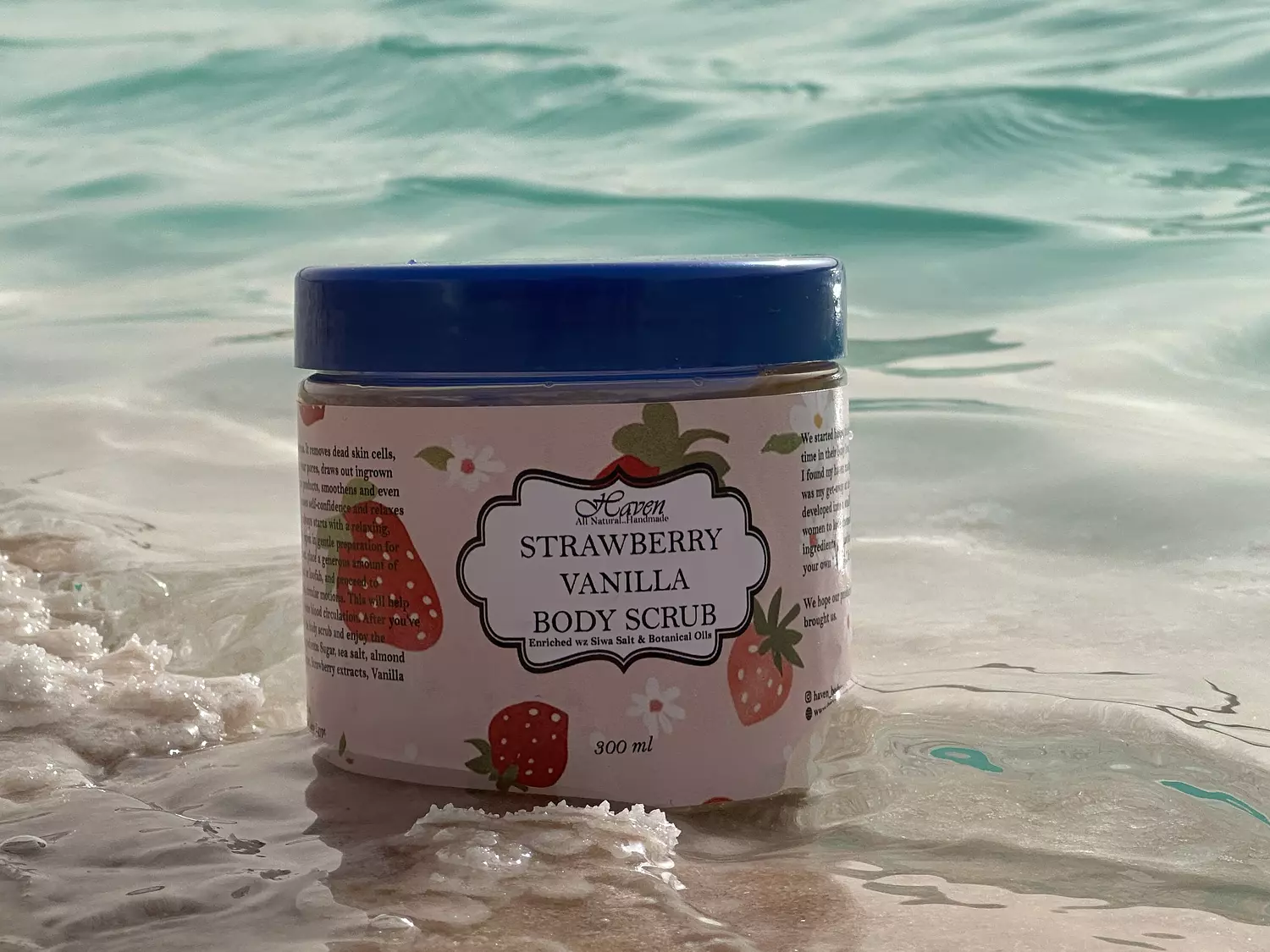 Strawberry Vanilla Body Scrub