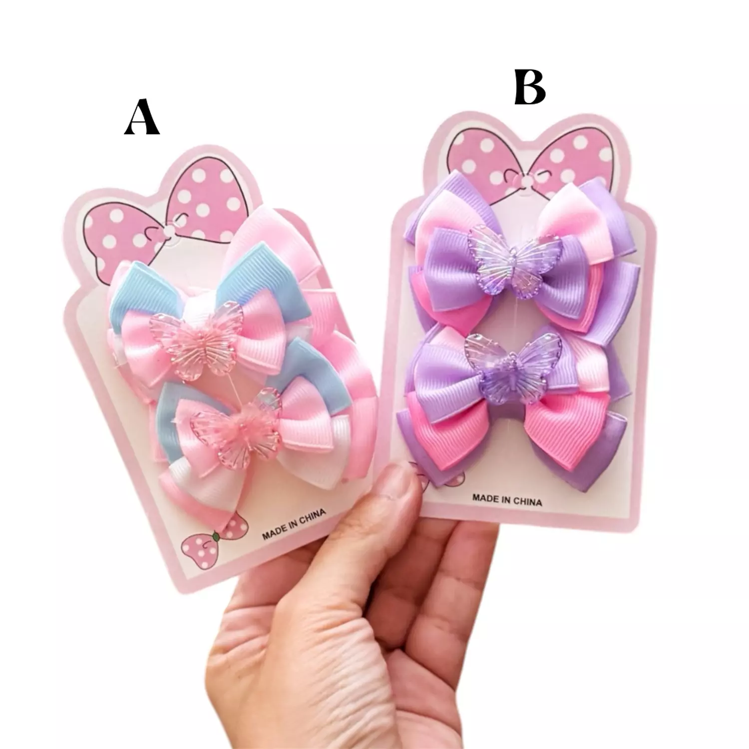 Girly Girly 2 Pc Hair Pin Set C image