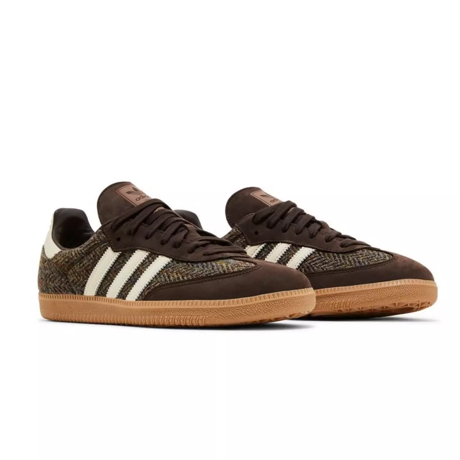 Adidas Samba OG – Tweed Pack Dark Brown 2