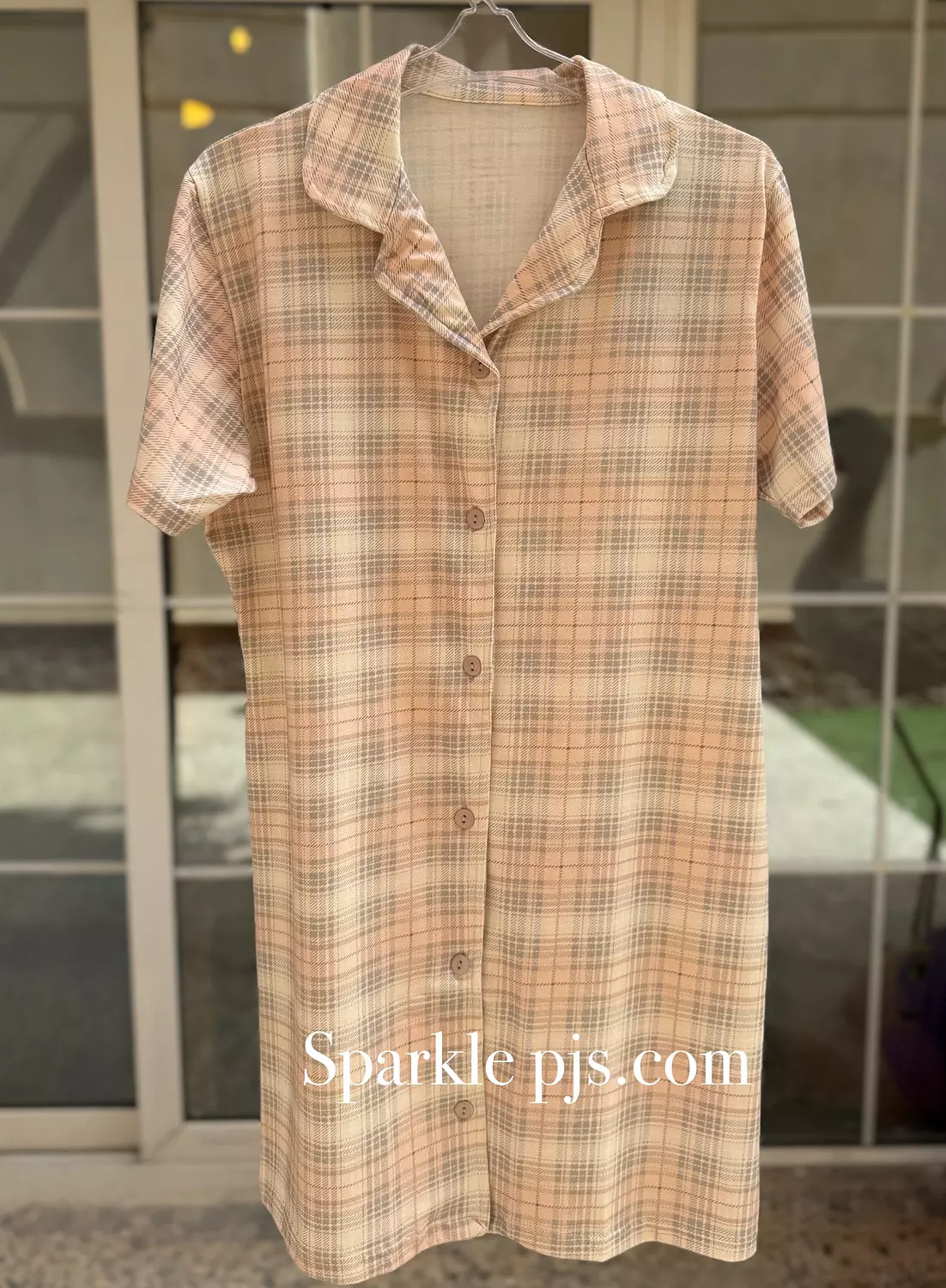 Plaid nightshirt  image