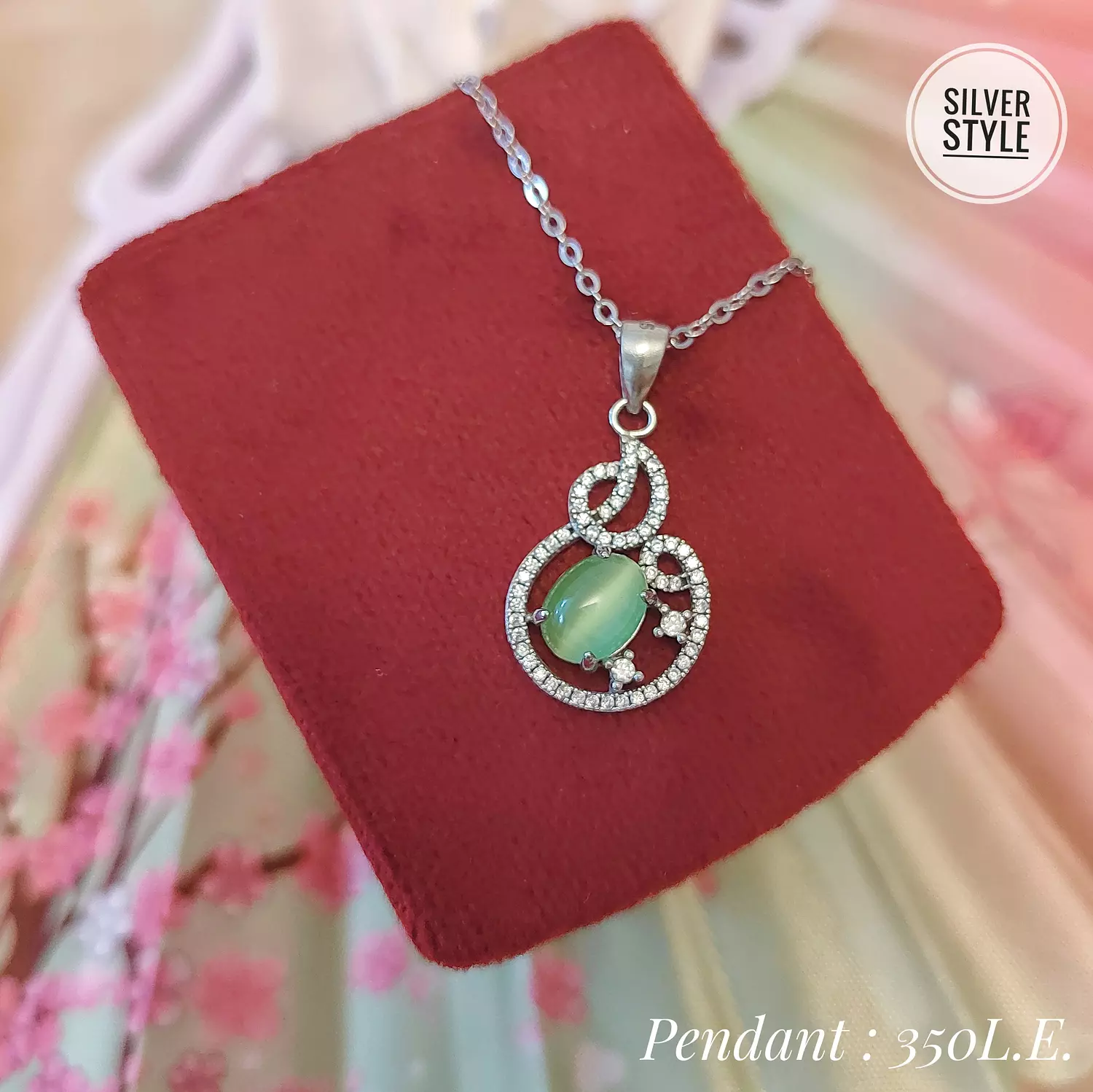 Mint green Pendant  image