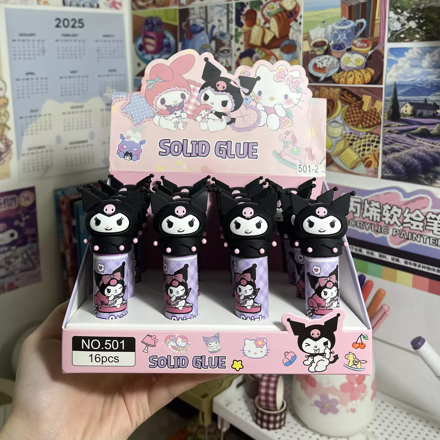 Kuromi glue stick  image
