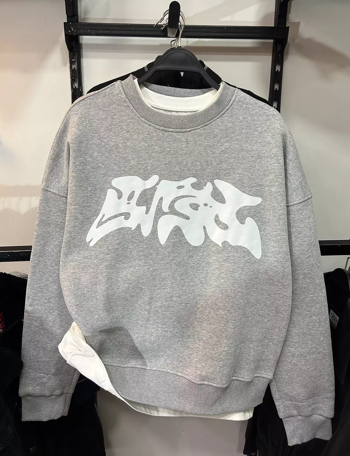 Light Grey Crewneck Sweatshirt  image