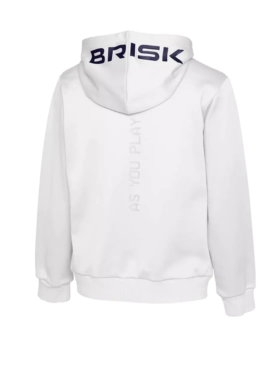 Brisk White Hoodie - Man hover image