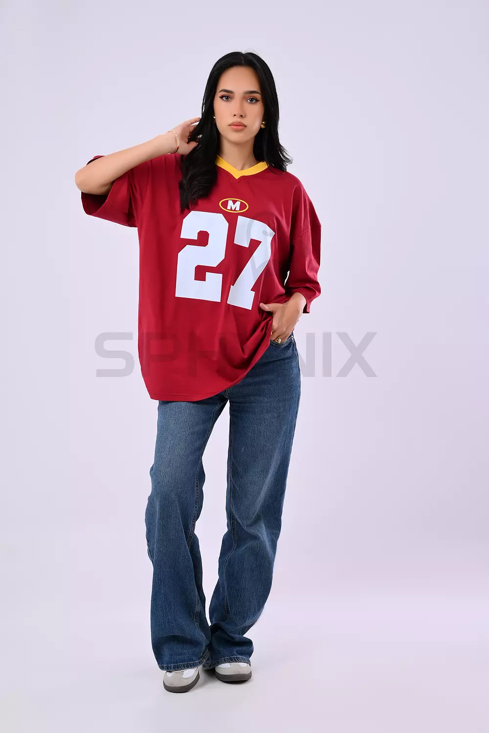 Casual Jersey Oversized T-Shirt  14