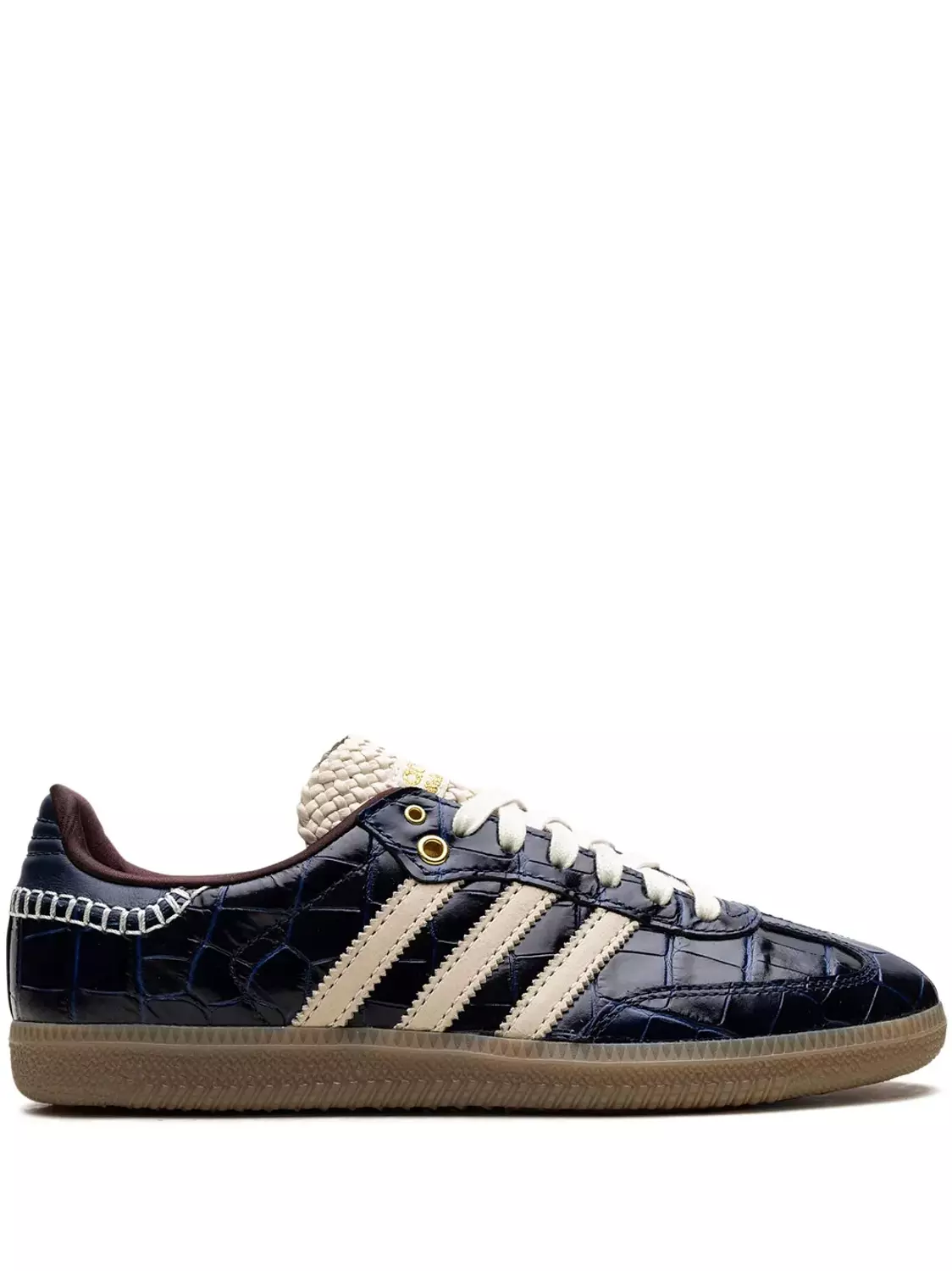 x Wales Bonner Samba OG "Navy Croc" sneakers image