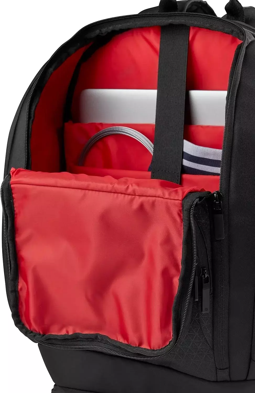 Wilson Clash V3 Backpack - black/Infrared 2025 5