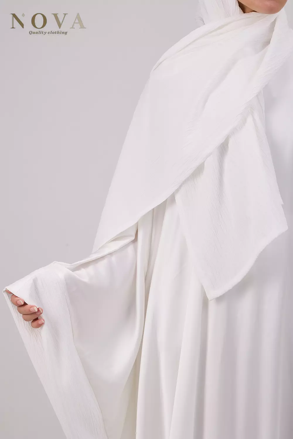 White crush satin  4