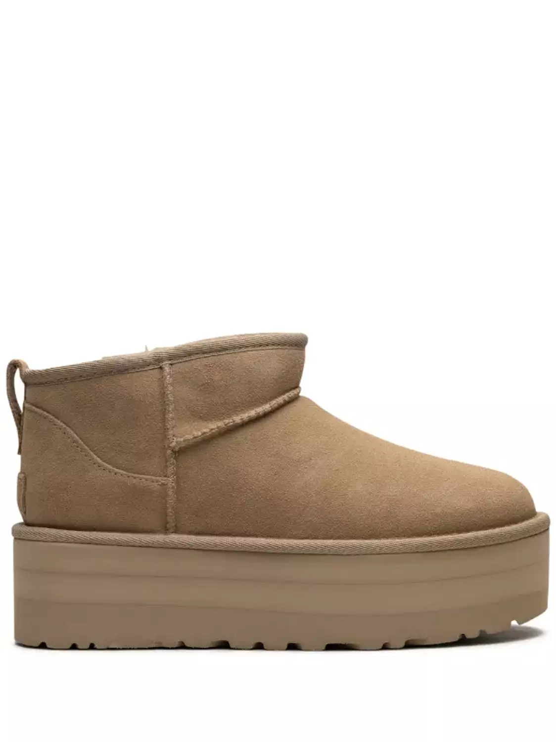 UGG Classic Ultra Mini Platform 50mm "Mustard Seed" boots image