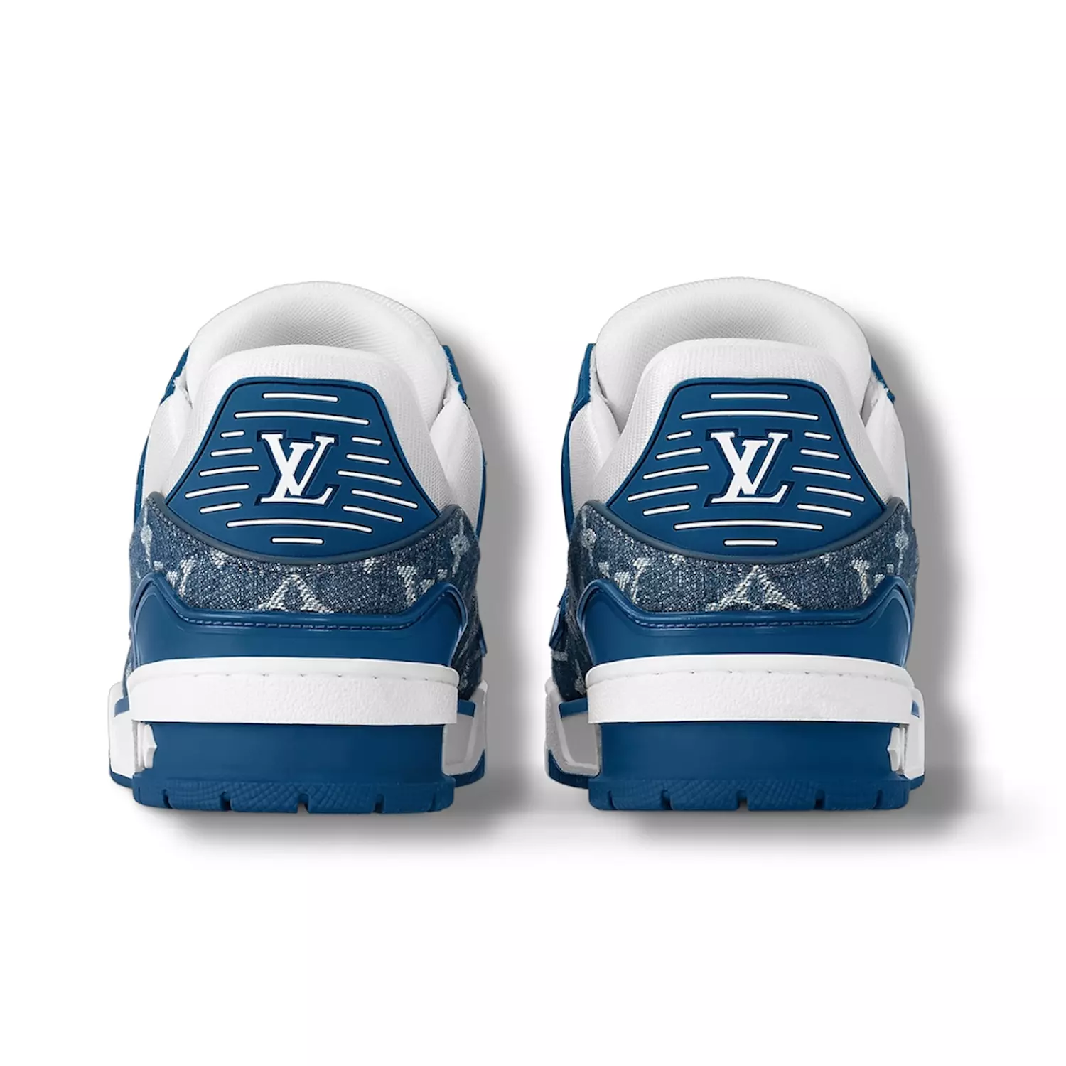 LV Trainer sneaker in Monogram denim 3