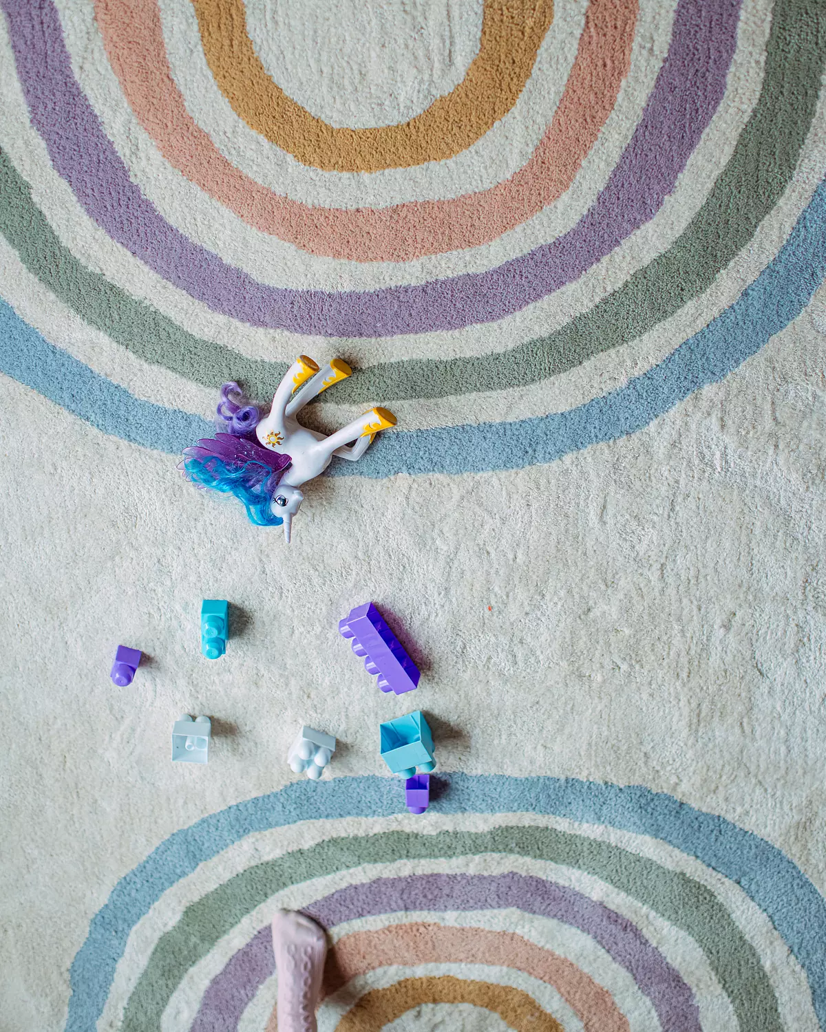 Pastel Rainbow Carpet image