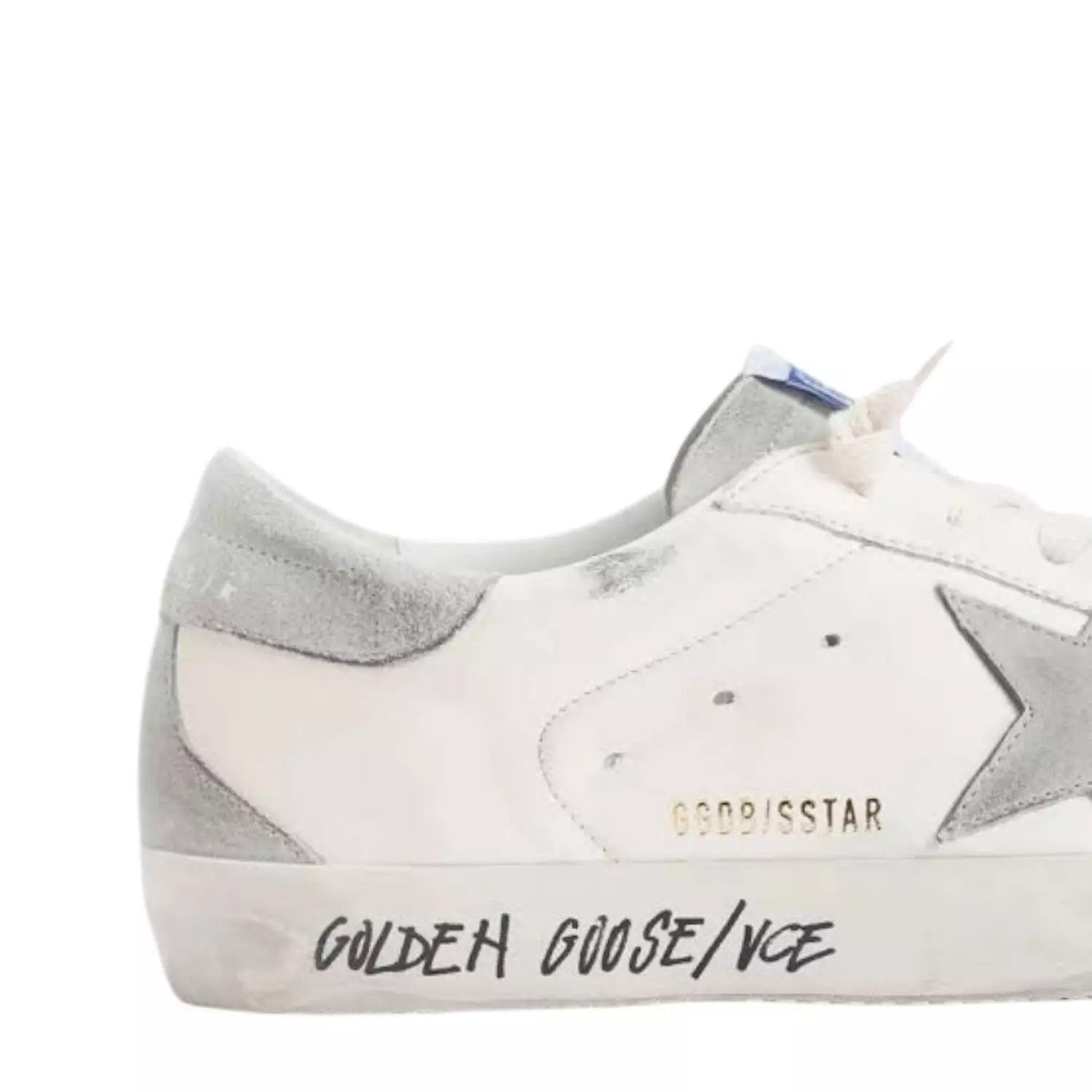 GOLDEN GOOSE SUPER STAR WHITE/GREY 1