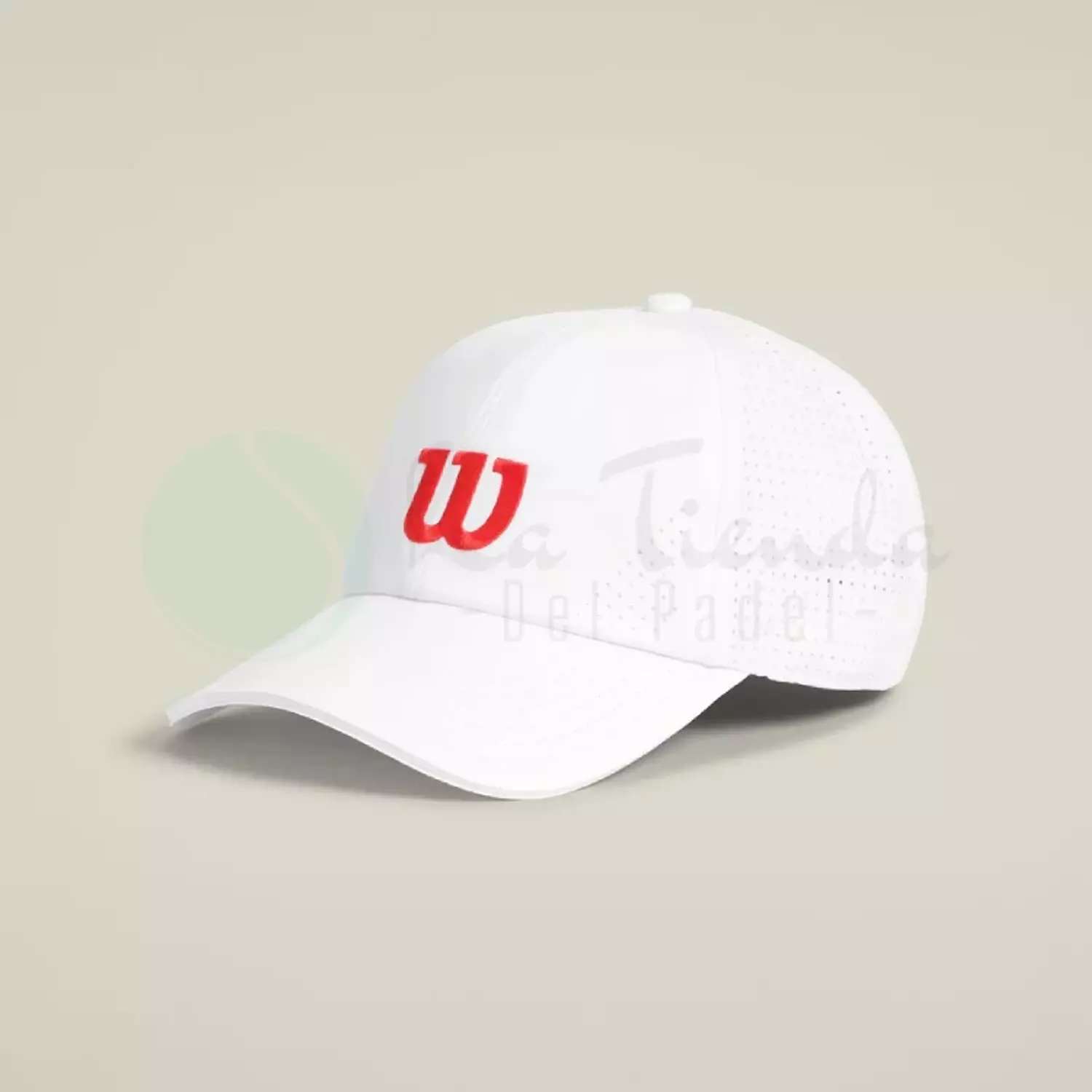 Wilson active perforated cap - White image