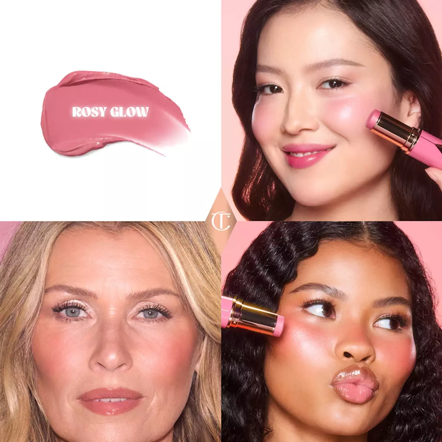 Unreal Lip + Cheek Glow Blush Stick with Hyaluronic Acid hover image