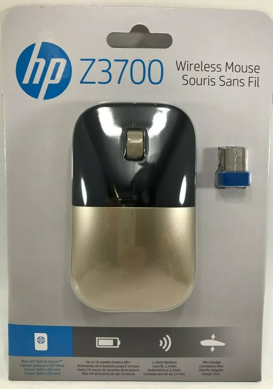 MOUSE HP W/L Z3700 3
