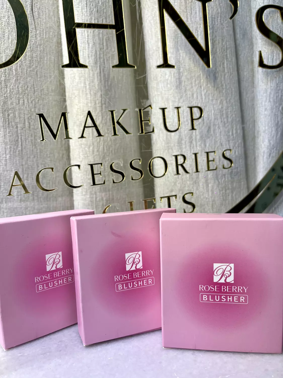 2In1 Blusher Roseberry بودر وكريمي  image