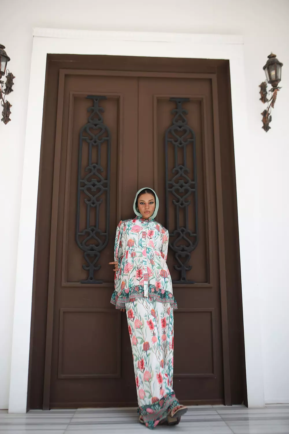 Flora Chiffon Set 4
