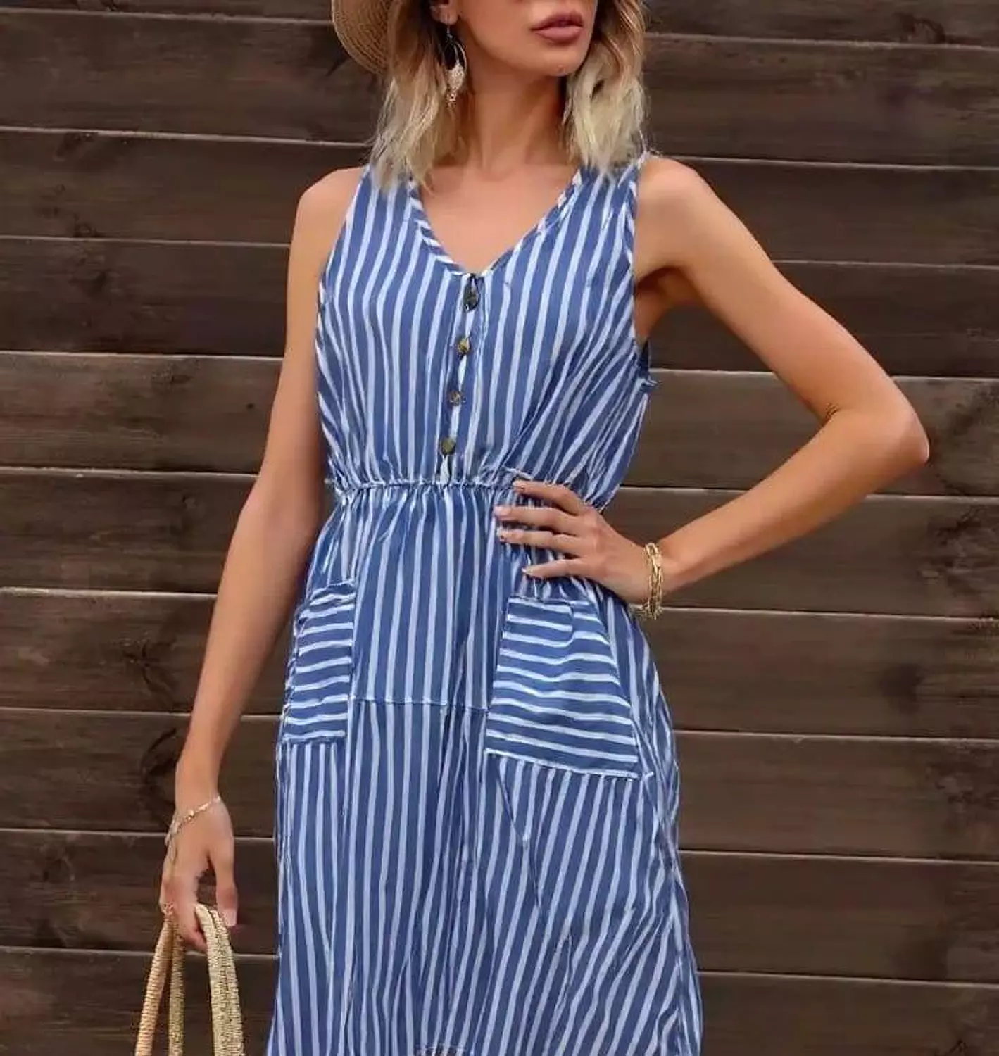 Rayée Two Pockets Cut 3