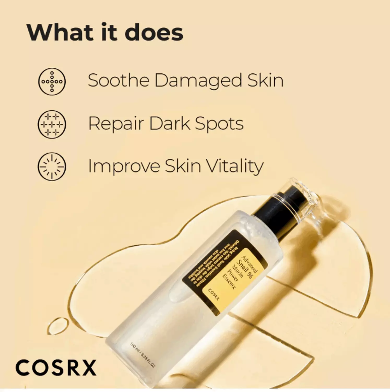COSRX Advanced Snail 96 Mucin Power Essence 100ml 2