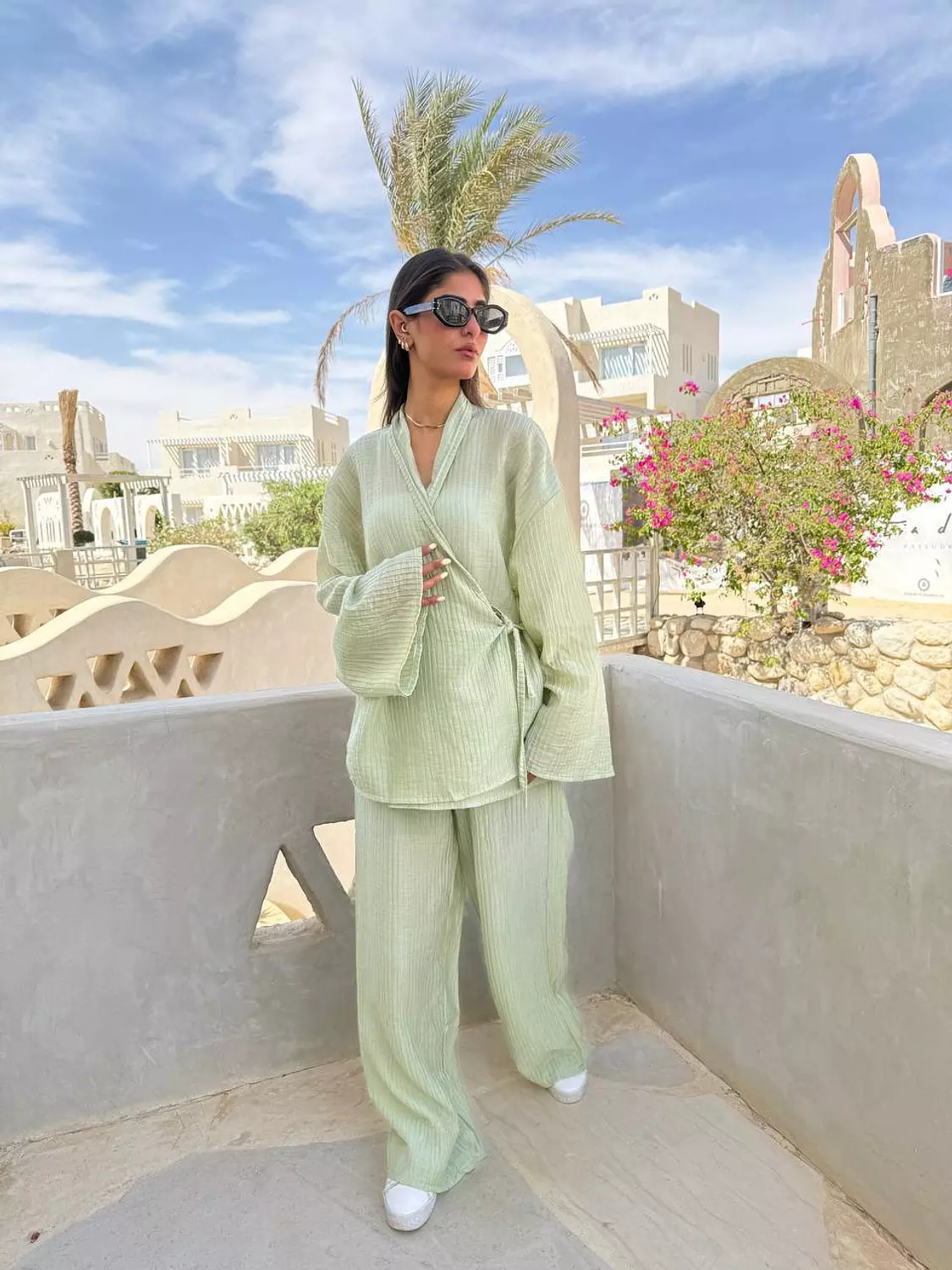 Plisse Co-Ord Set 11