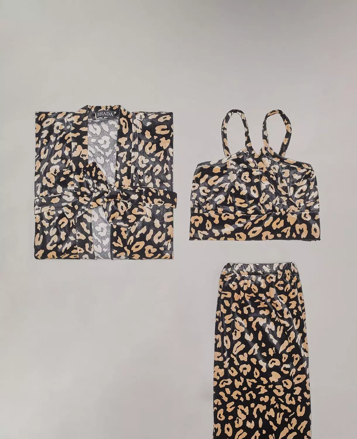 Printed Velvet PJ Set  image