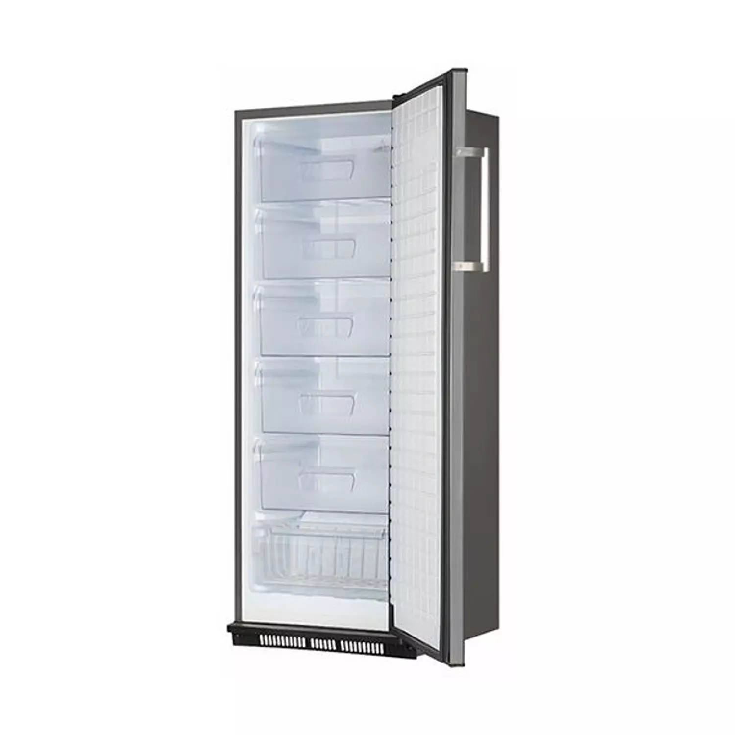 Basab 6 Drawer Upright Freezer 280 Liters - Silver - NVF280 1