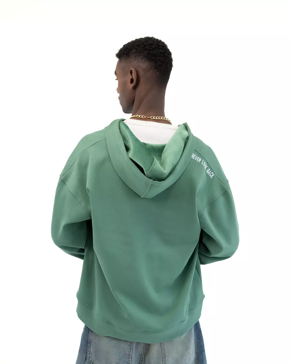 Persist ZIP UP Sweatshirt _ Olive 4