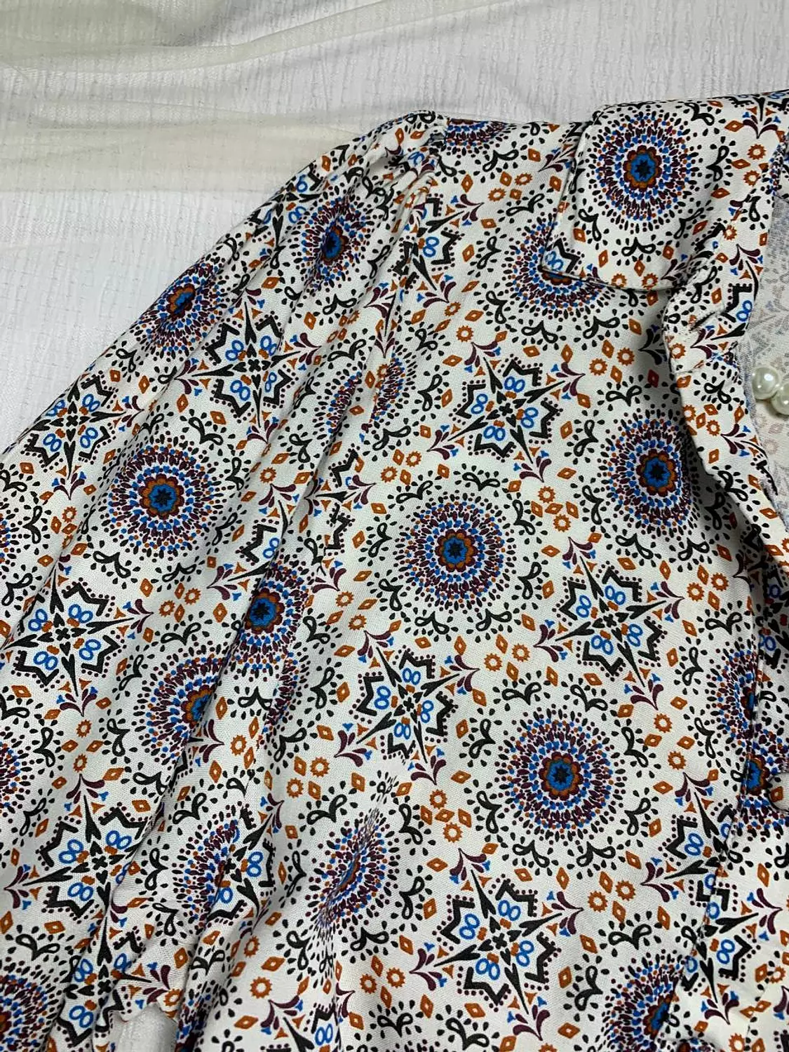Long cotton dress with pockets & head piece from splash 2
