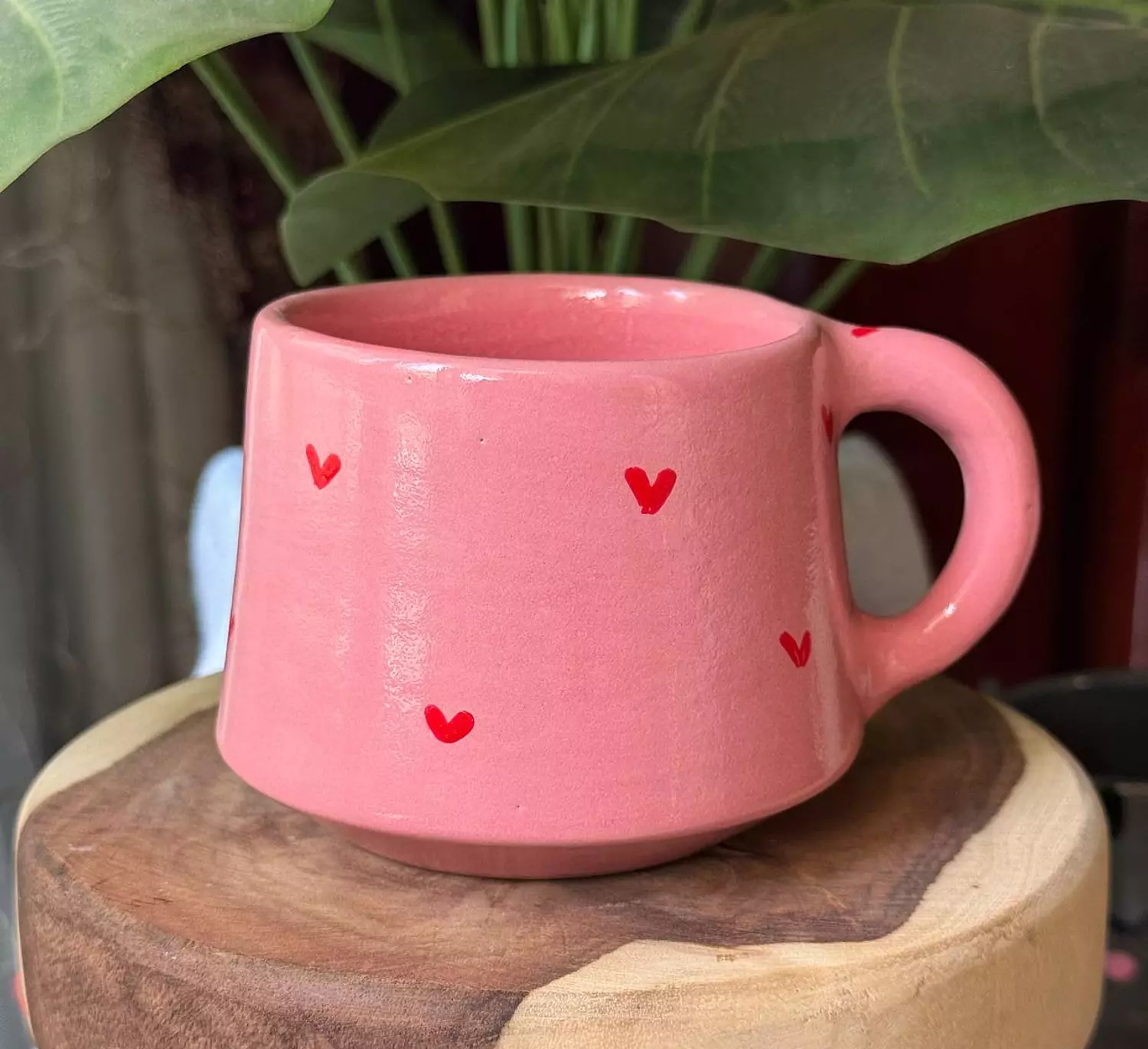Pink Hearts mug image