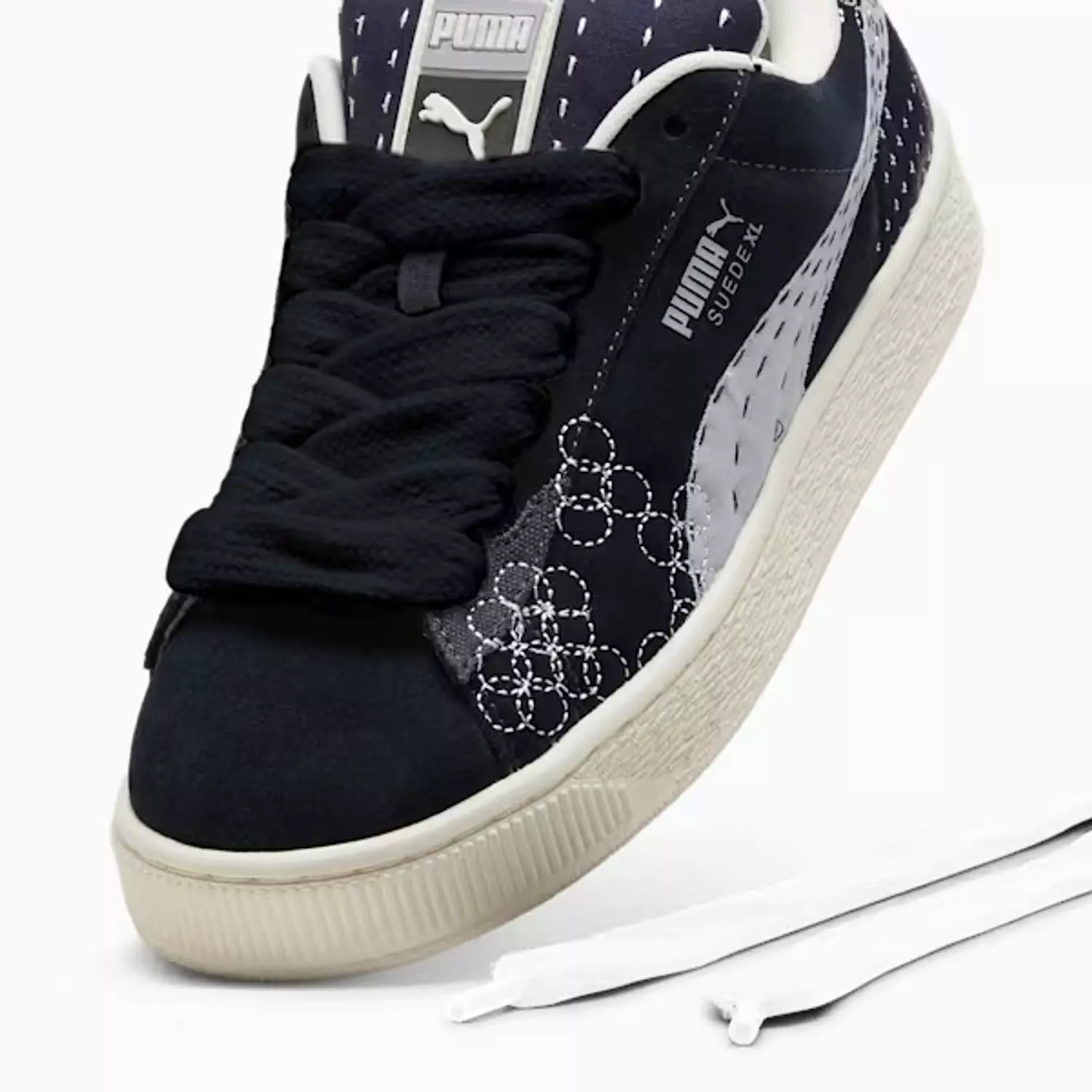 Puma Suede Xl Skate New Navy / Vapor Gray 2