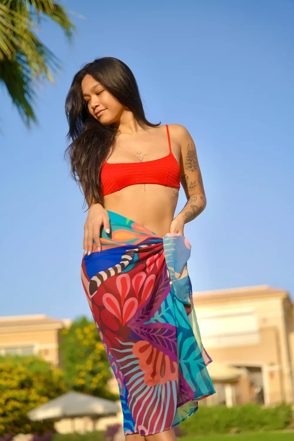 Coral Carnival Cover Up 2