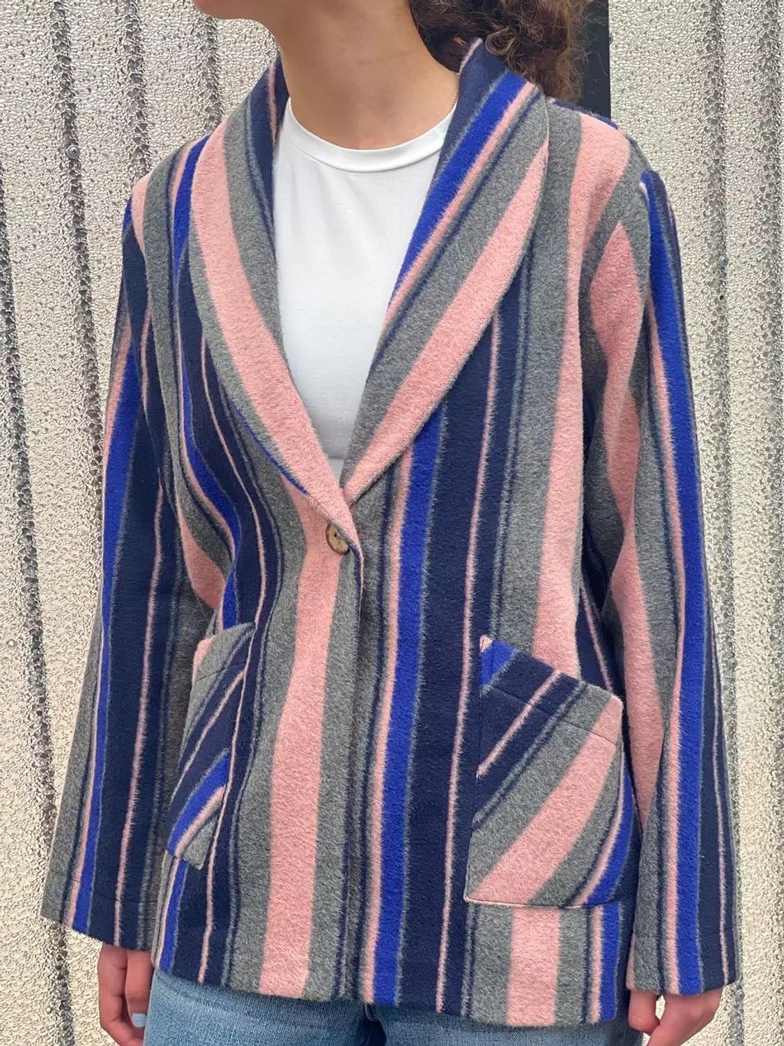 Wool strip jacket  3