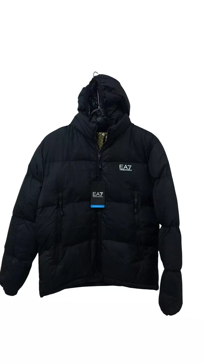 EA7 puffer jacket black 5