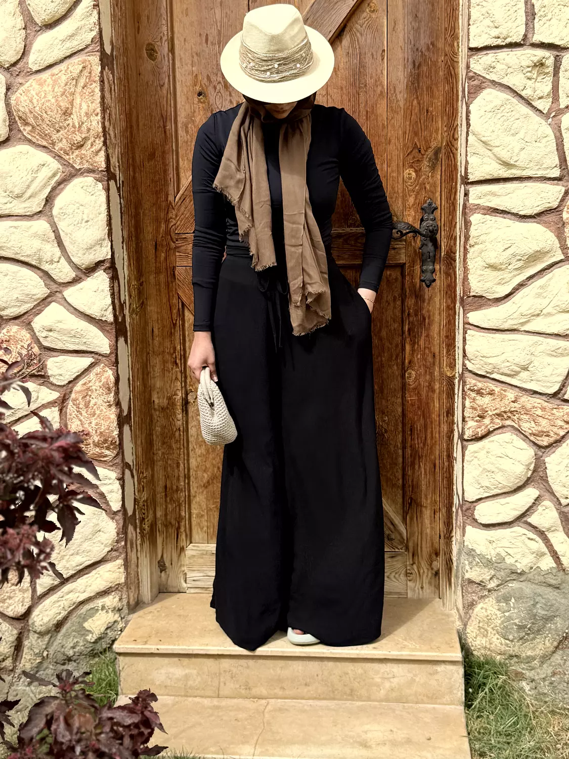 Wide Leg Pants | Black 2
