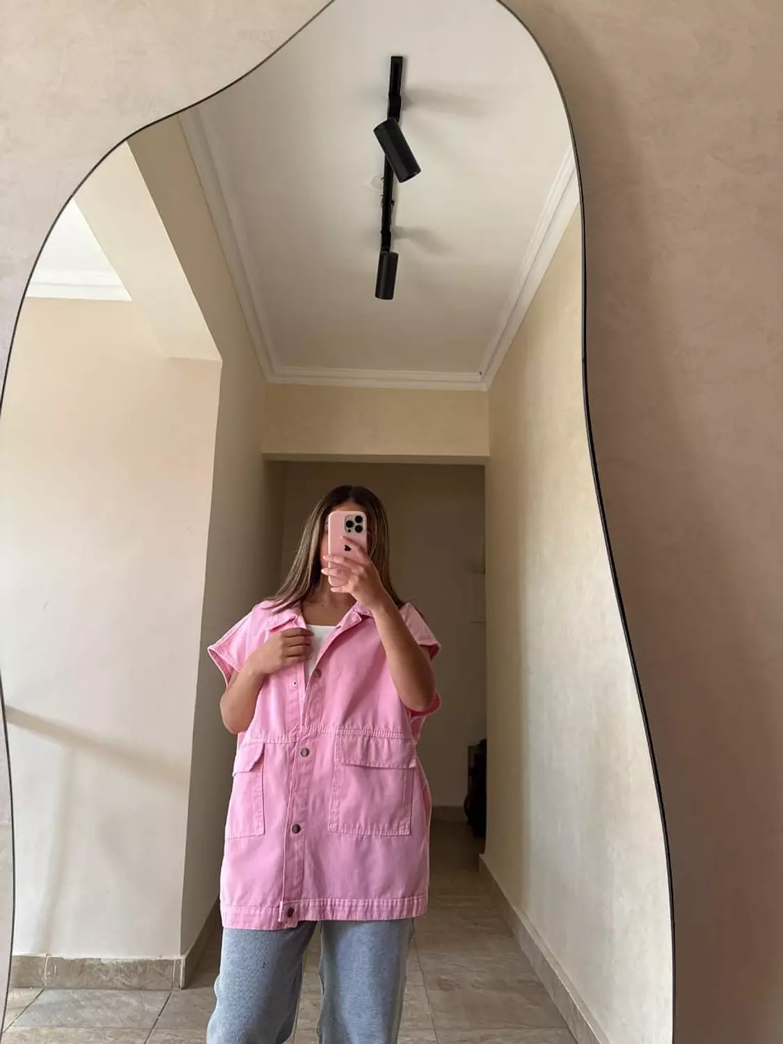 Long Gabardine Vest 15
