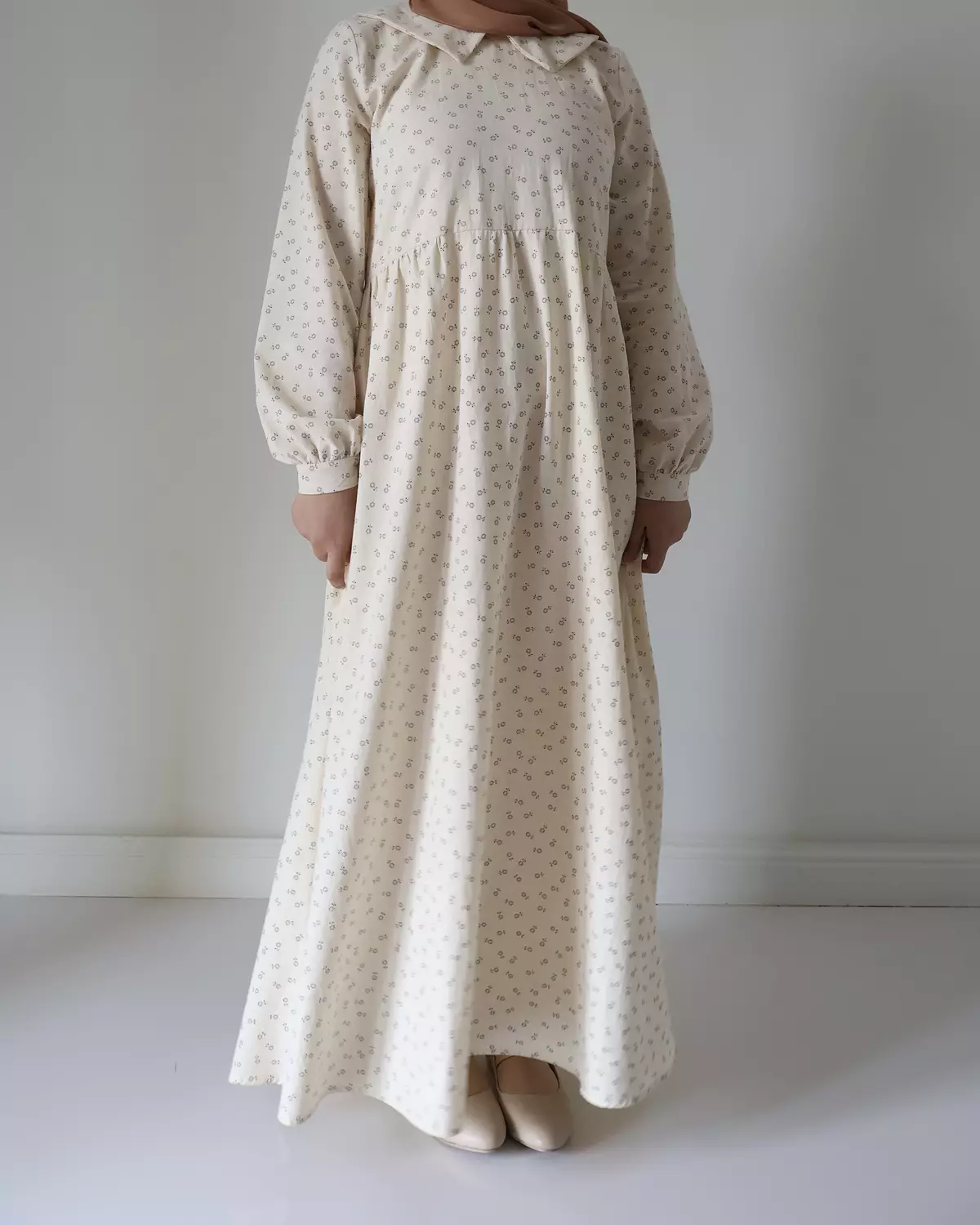LINEN DRESS OFFWHITE  TEENAGE 6