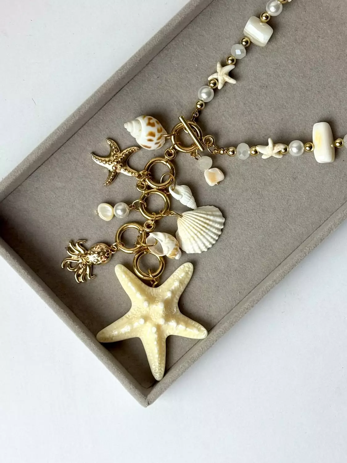 Chanky Necklace Star Fish  2