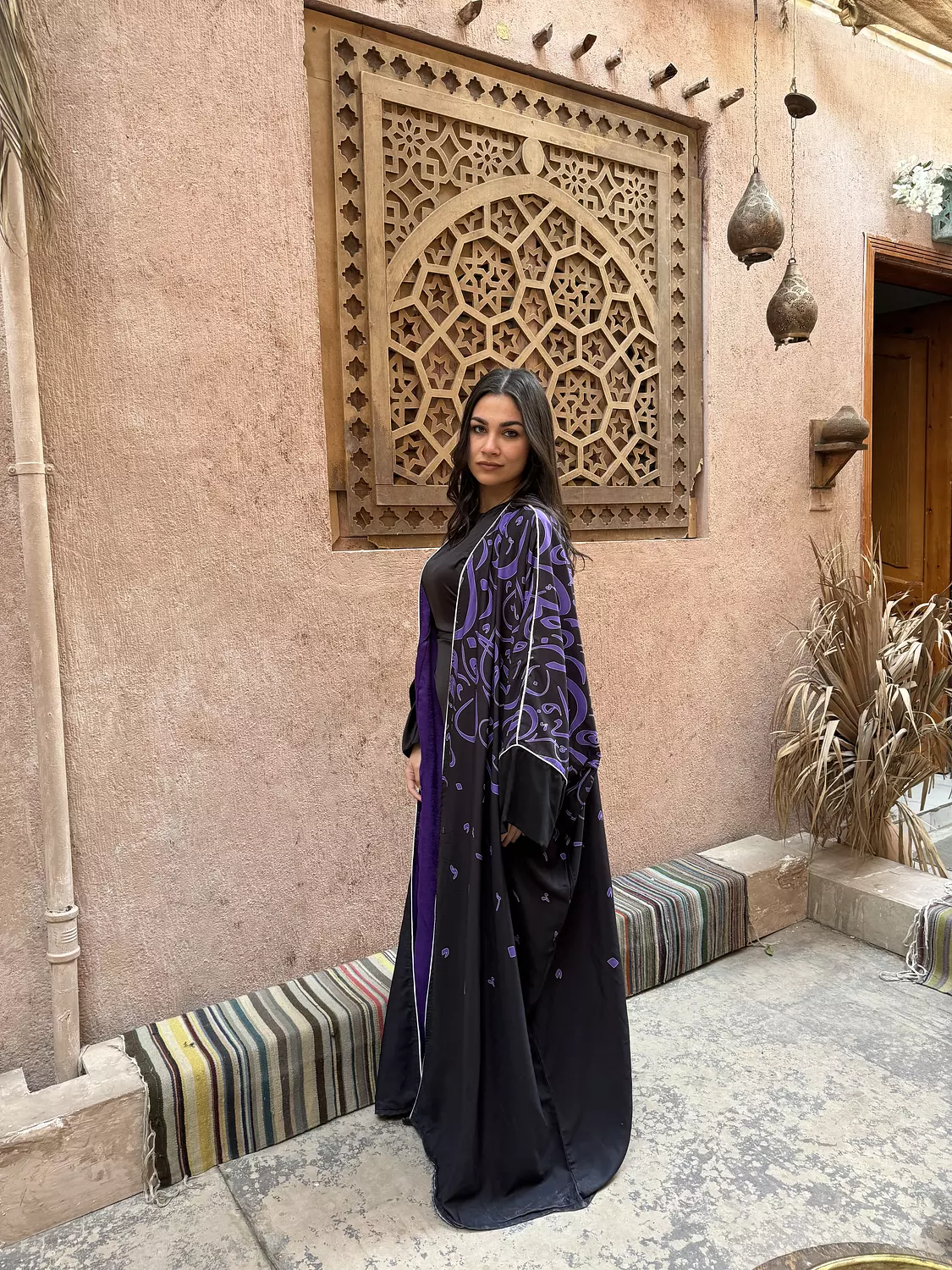 Purple Arabic Letters 6