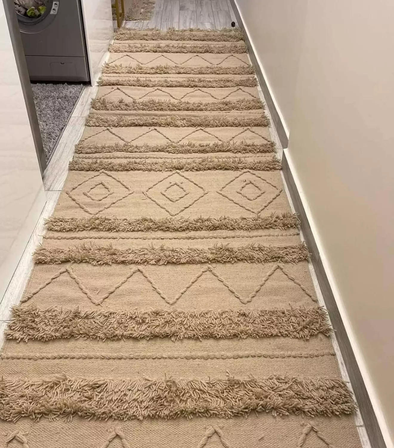Dark Biege hallway Kilim  image