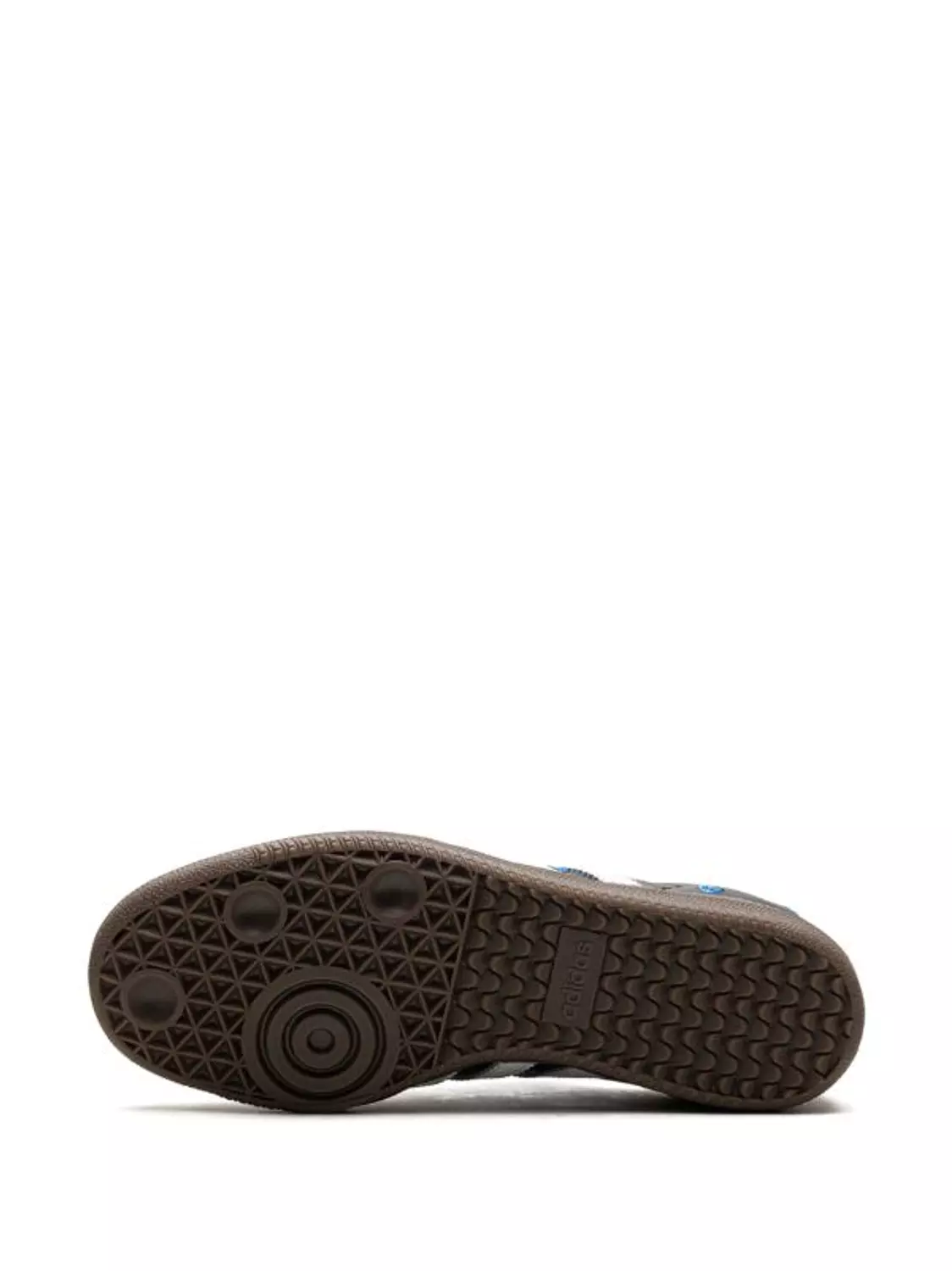 Adidas Samba OG Womens Sneaker, Blue Floral Black 3
