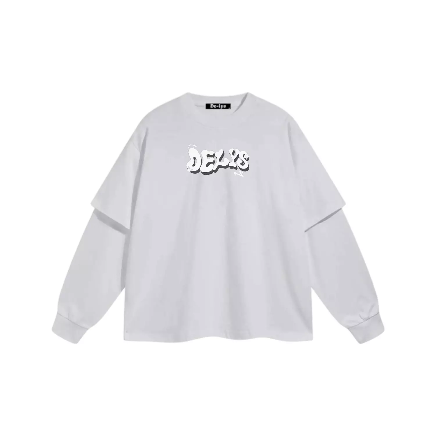 S3 Oversized Double-Sleeve Ray Delys T-Shirt  2