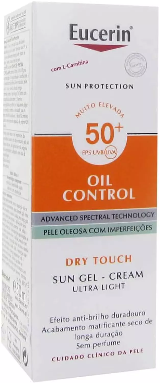 EUCERIN OIL CONTROL SUNSCREEN DRY TOUCH GEL CREAM SPF + 50 - 50 ML 2