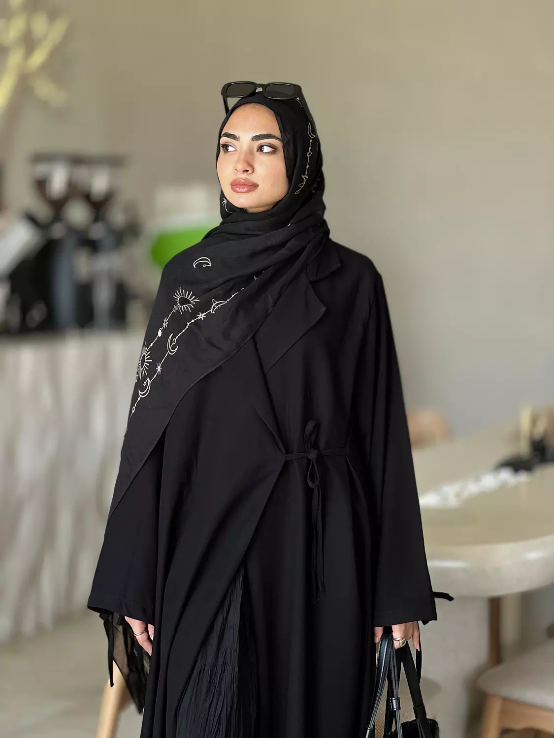 Lya open abaya 8