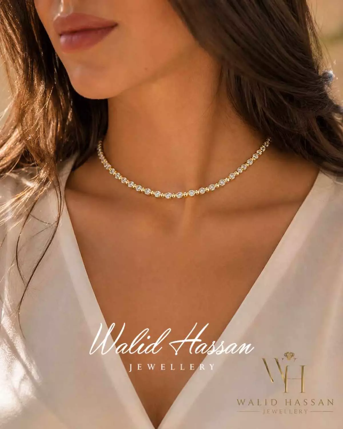 diamond necklace 1448 image