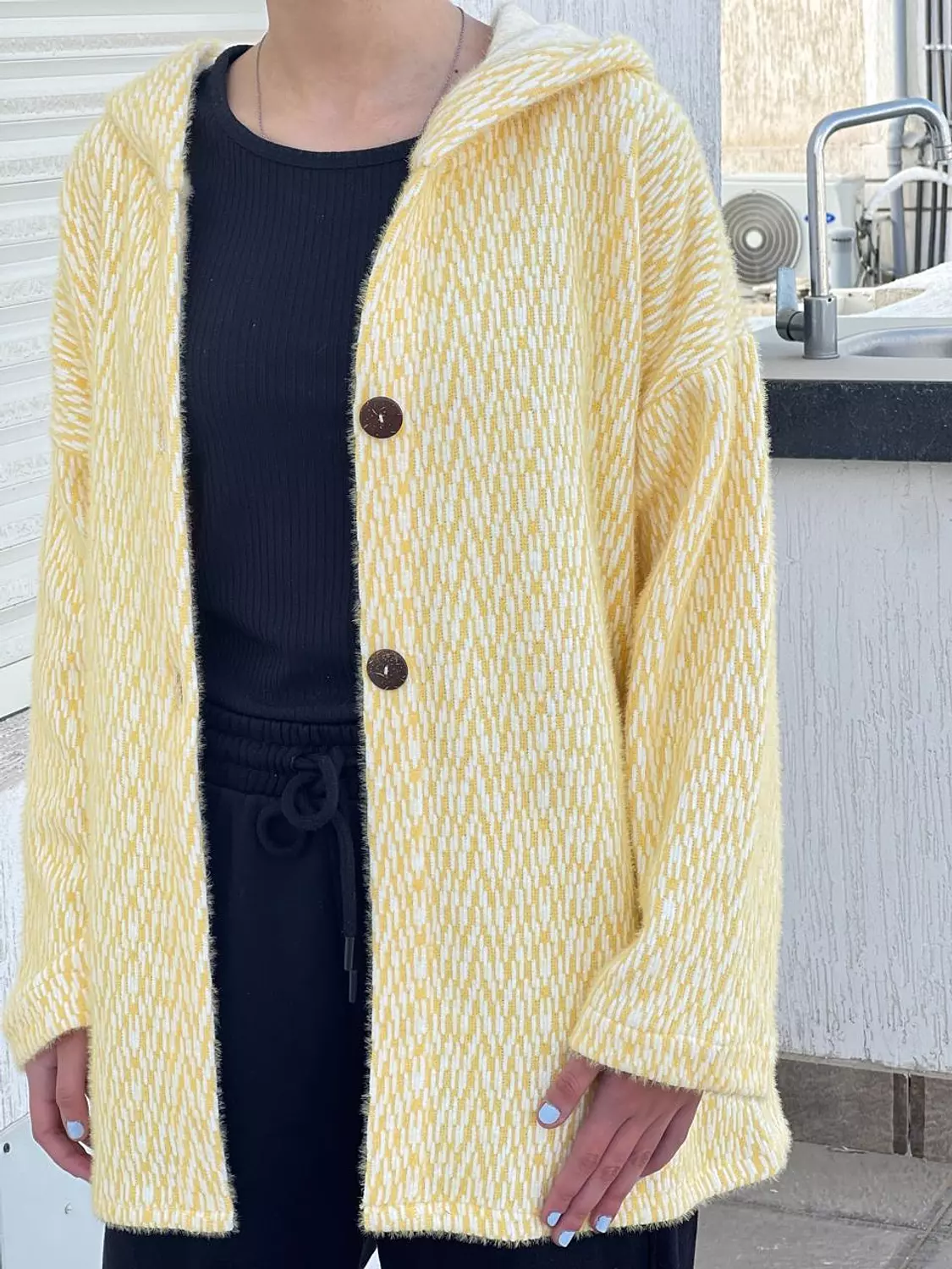 Wool yellow jacket  2