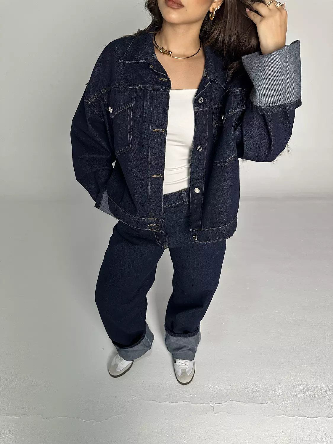 Dark Wash Denim Set 3