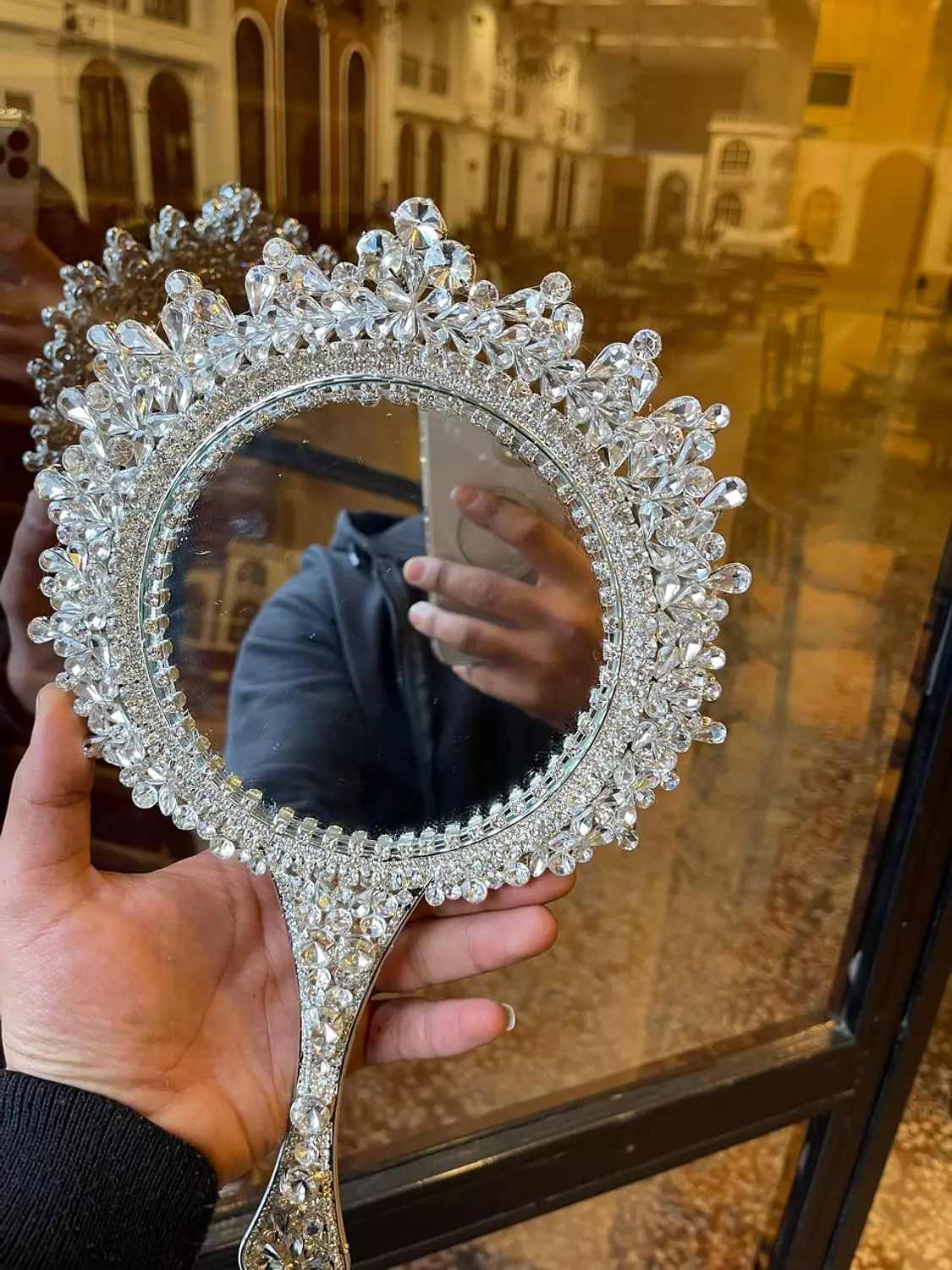 Luxury Crystal Hand Mirror 11 image