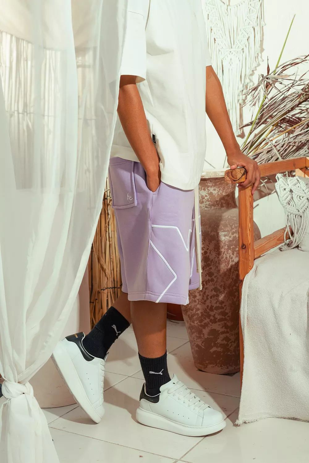 Purple Shorts 1